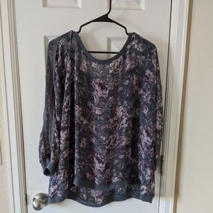 2x Maurices sheer top